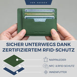 Kartenetui mit RFID-Schutz und 9 Kartenfächer