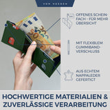 Slim Wallet mit RFID-Schutz und 6 Kartenfächer