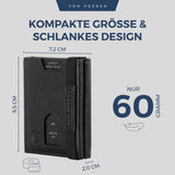 Slim Wallet mit RFID-Schutz und 6 Kartenfächer