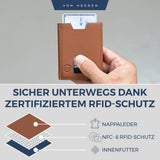 Slim Wallet mit RFID-Schutz und 6 Kartenfächer