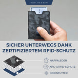 Slim Wallet mit RFID-Schutz und 6 Kartenfächer