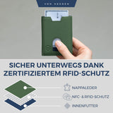 Slim Wallet mit RFID-Schutz und 6 Kartenfächer