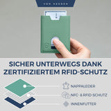 Slim Wallet mit RFID-Schutz und 6 Kartenfächer