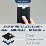 Slim Wallet mit RFID-Schutz und 6 Kartenfächer