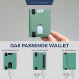 Slim Wallet mit RFID-Schutz und 6 Kartenfächer