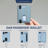 Slim Wallet mit RFID-Schutz und 6 Kartenfächer