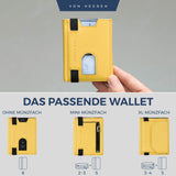 Slim Wallet mit RFID-Schutz und 6 Kartenfächer