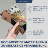 Slim Wallet mit RFID-Schutz und 6 Kartenfächer