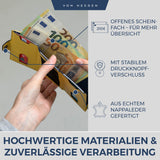 Slim Wallet mit RFID-Schutz und 6 Kartenfächer