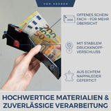 Slim Wallet mit RFID-Schutz und 6 Kartenfächer