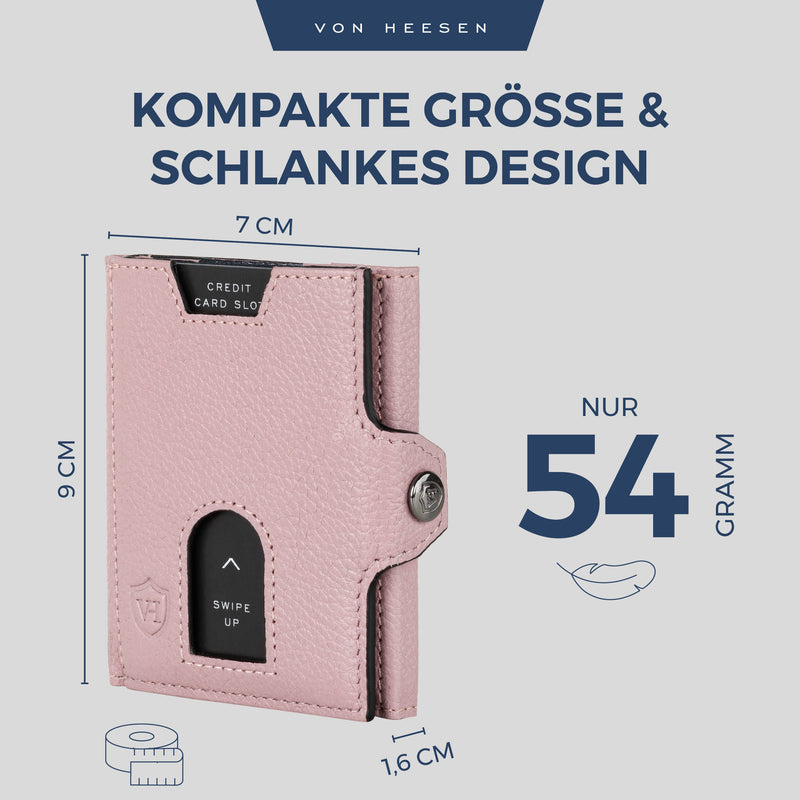 Slim Wallet mit RFID-Schutz und 6 Kartenfächer