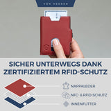 Slim Wallet mit RFID-Schutz und 6 Kartenfächer