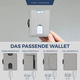 Slim Wallet mit RFID-Schutz und 6 Kartenfächer