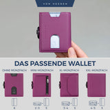 Slim Wallet mit RFID-Schutz und 6 Kartenfächer