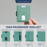 Slim Wallet mit RFID-Schutz und 6 Kartenfächer