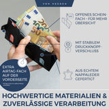 Airtag Slim Wallet mit RFID-Schutz und 6 Kartenfächer