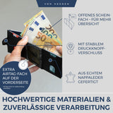 Airtag Slim Wallet mit RFID-Schutz und 6 Kartenfächer