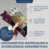 Airtag Slim Wallet mit RFID-Schutz und 6 Kartenfächer