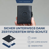 Airtag Slim Wallet mit RFID-Schutz und 6 Kartenfächer