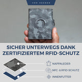 Airtag Slim Wallet mit RFID-Schutz und 6 Kartenfächer