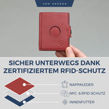 Airtag Slim Wallet mit RFID-Schutz und 6 Kartenfächer