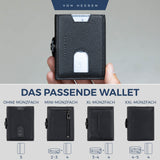 Airtag Slim Wallet mit RFID-Schutz und 6 Kartenfächer