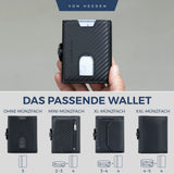 Airtag Slim Wallet mit RFID-Schutz und 6 Kartenfächer