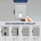 Airtag Slim Wallet mit RFID-Schutz und 6 Kartenfächer