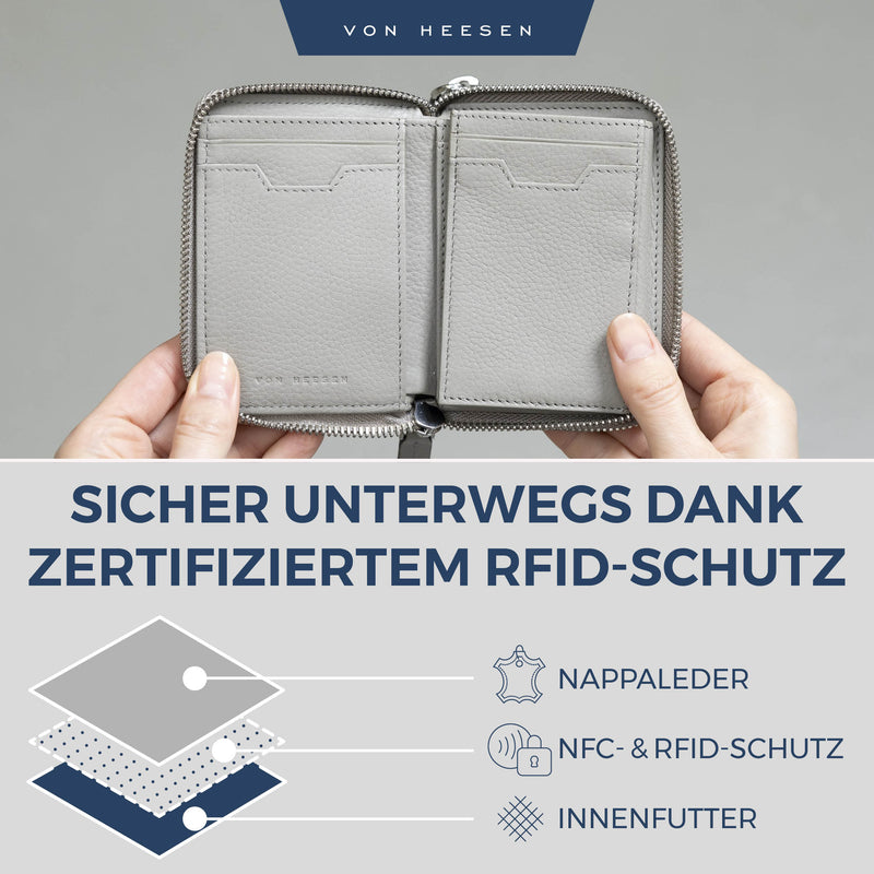 Mini-Geldbörse mit 2 Hauptfächer