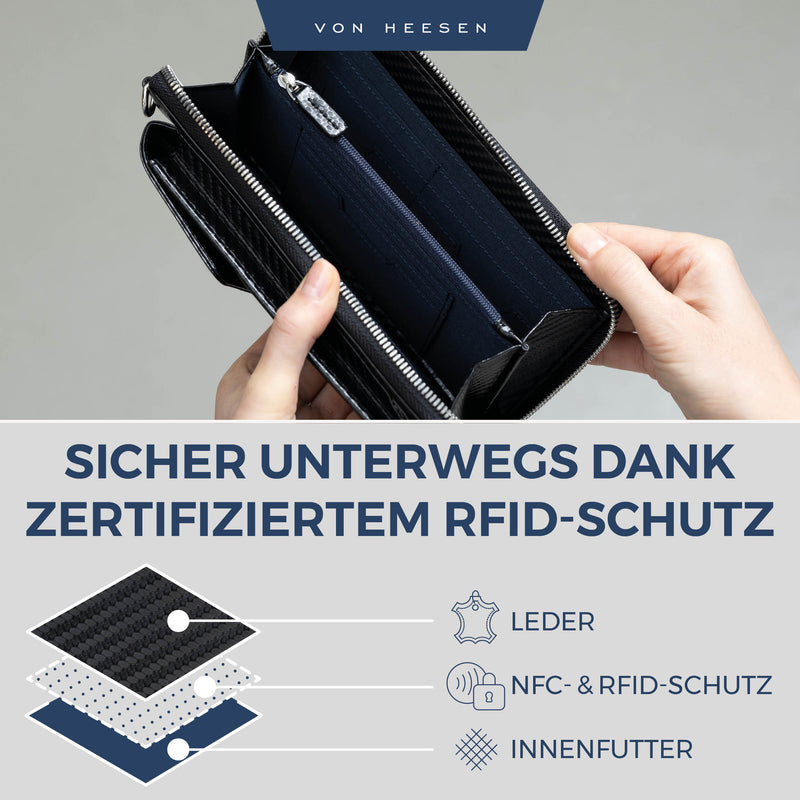 Geldbörse mit Handyfach