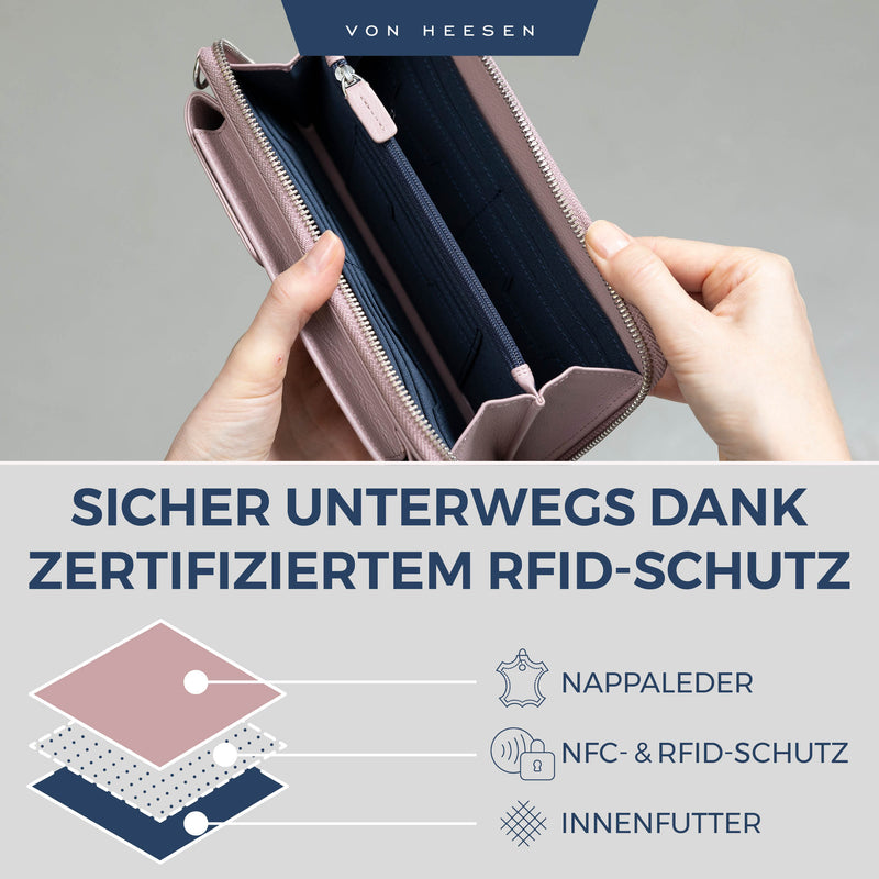 Geldbörse mit Handyfach