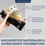 Slim Wallet mit RFID-Schutz und 6 Kartenfächer