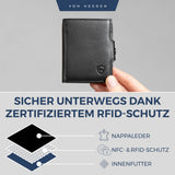 Slim Wallet mit RFID-Schutz und 6 Kartenfächer