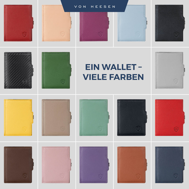 Slim Wallet mit RFID-Schutz und 6 Kartenfächer